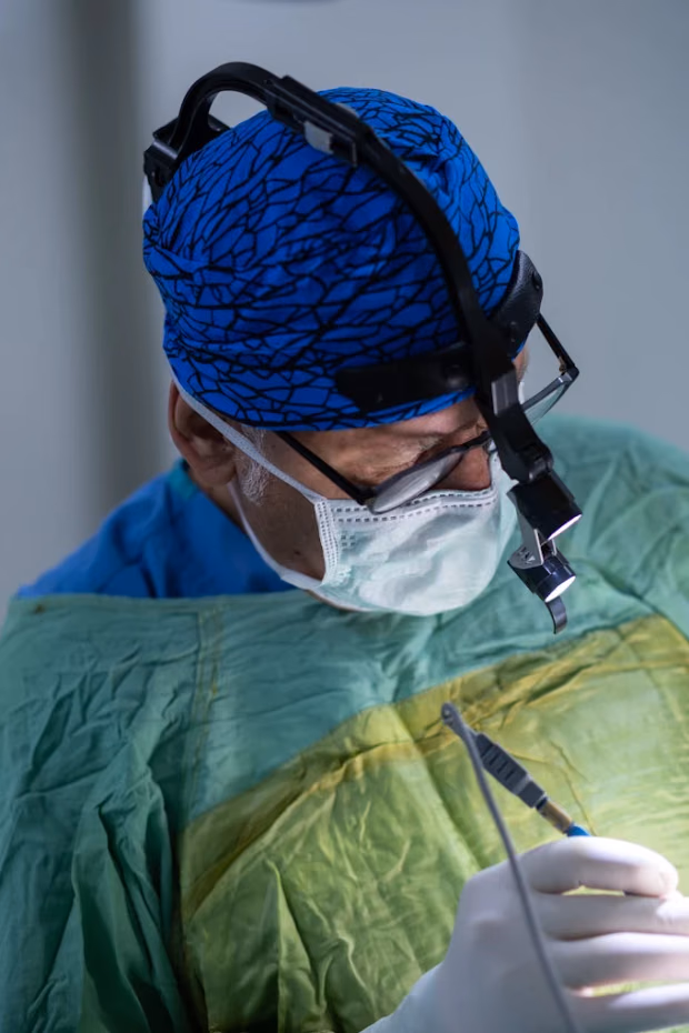 Op. Dr. Sunay Cafer — surgery in progress
